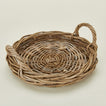 Detailed view of medium Rattan tray