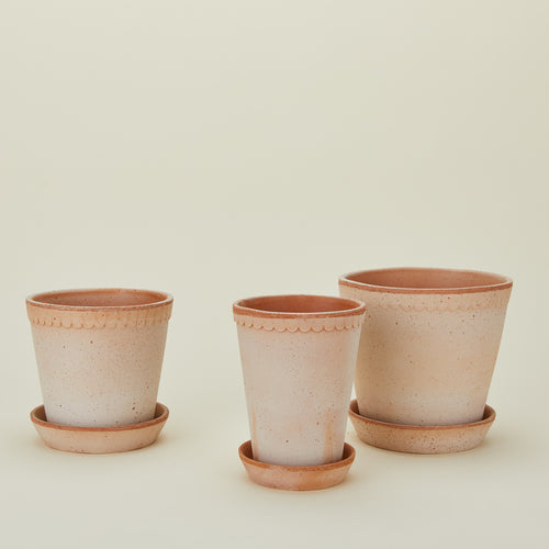 Berg's Potter Helena terracotta pot family.