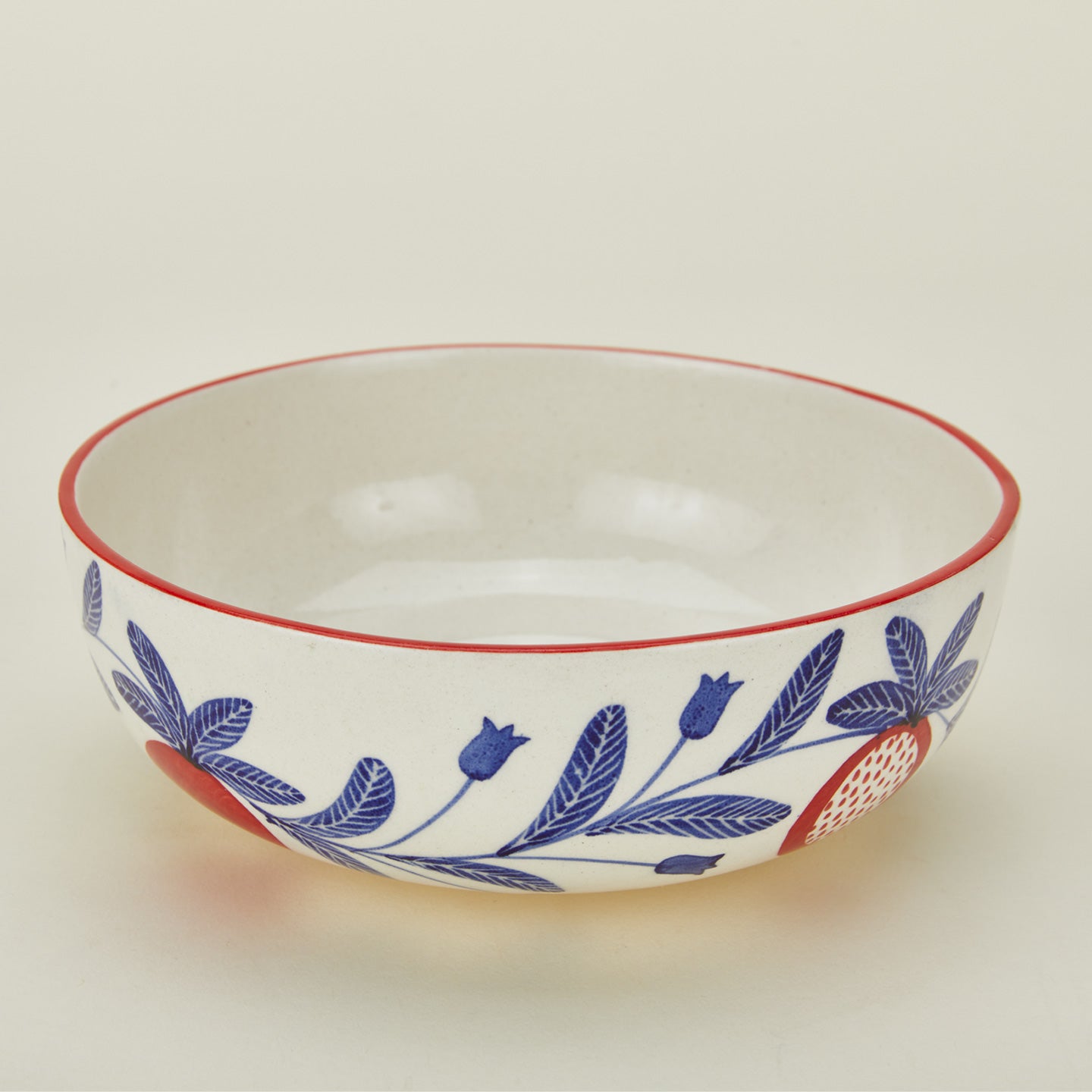 Detailed view of Casa Amarosa pomegranate bowl