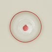 Overhead view of Casa Amarosa pomegranate bowl