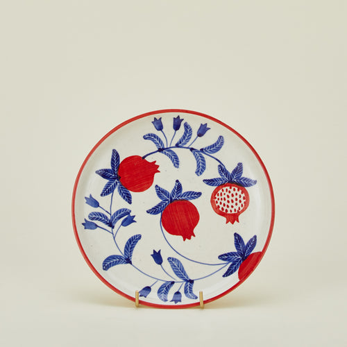 Casa Amarosa pomegranate plate