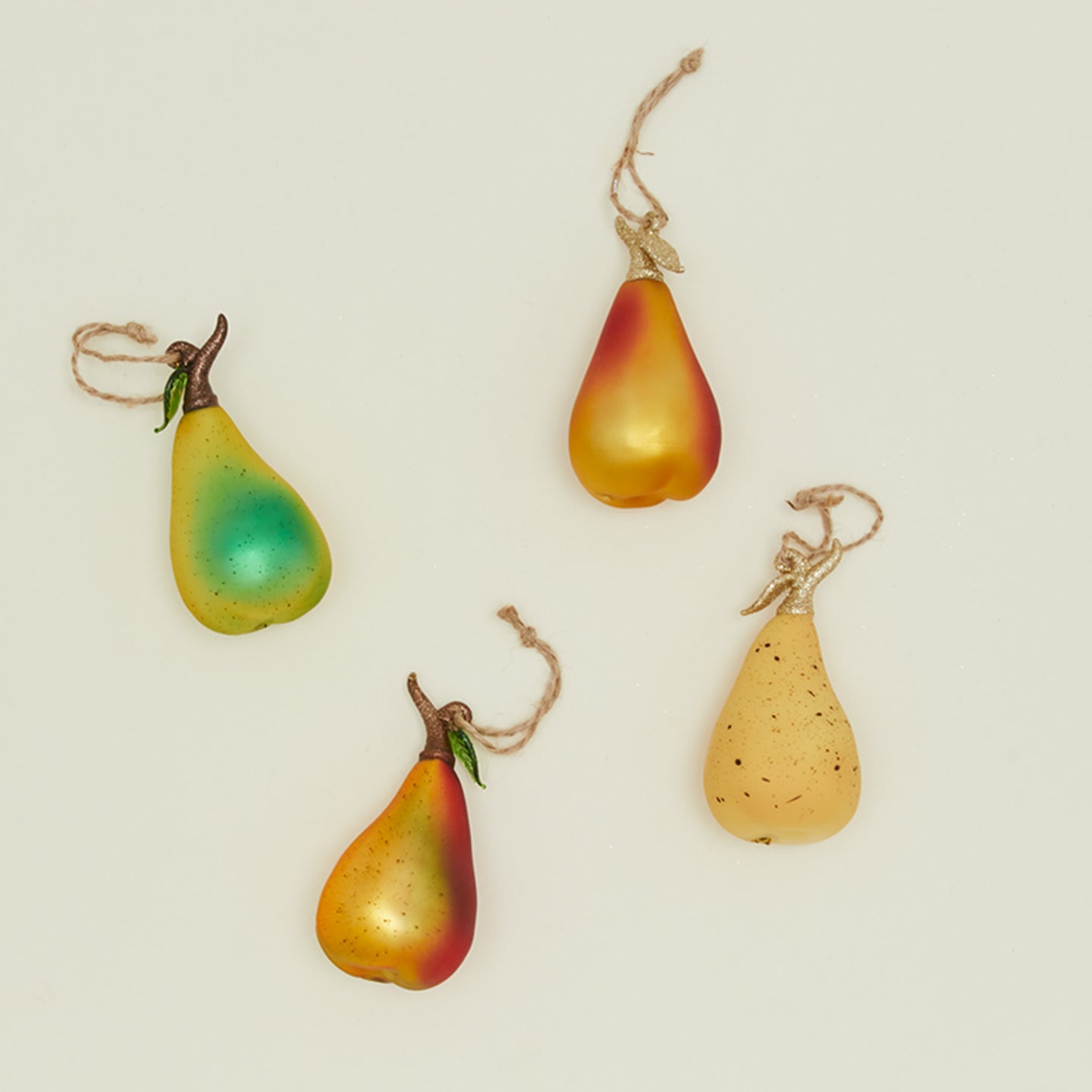 Orchard Pear Ornaments, Set of 4 – Hawkins New York
