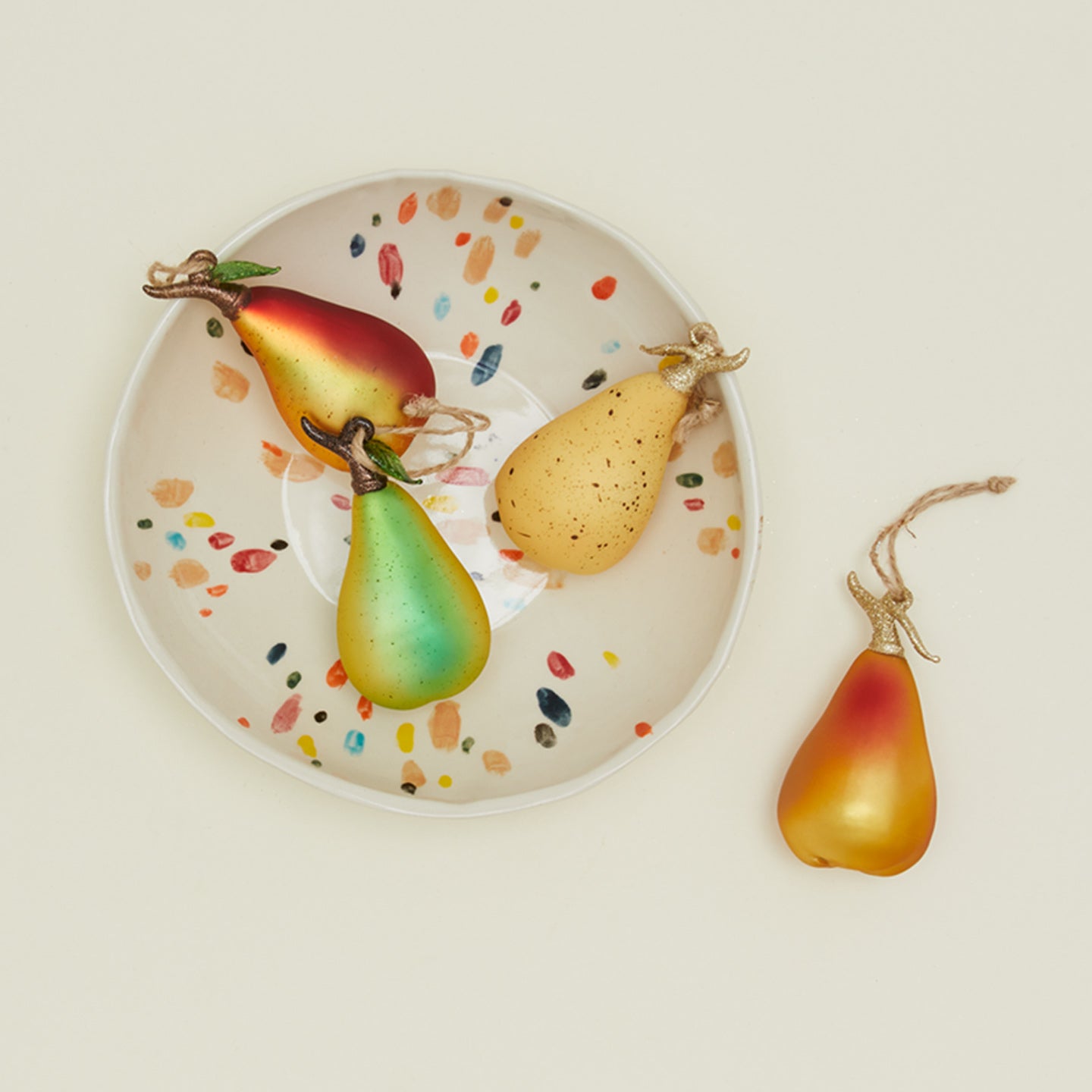 Orchard Pear Ornaments, Set of 4 – Hawkins New York