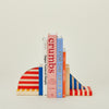 Primary Bookends, Set of 2