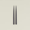 Hand Dipped Taper Set  - Charcoal