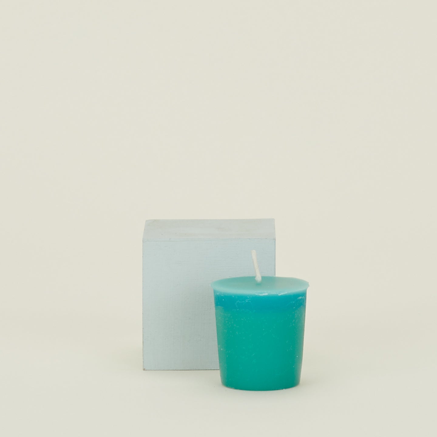Danica votive in turquoise