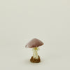 Handmade Velvet Mushroom - Taupe