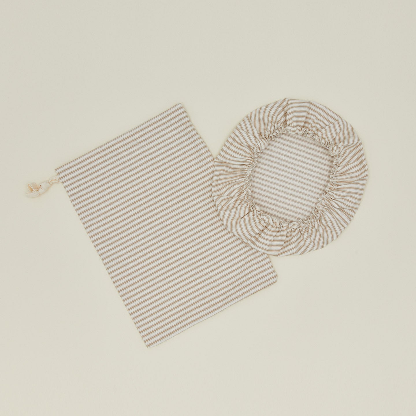 Dot and Army bread bag and bowl cover.