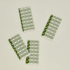 Hopsack Fringed Napkin, Set of 4 - Leaf