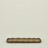 Stoneware Wavy Tray - Olive