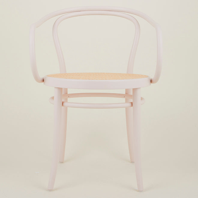 pink bentwood armchair 