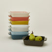 8" x 8" in essential bakeware in various colors