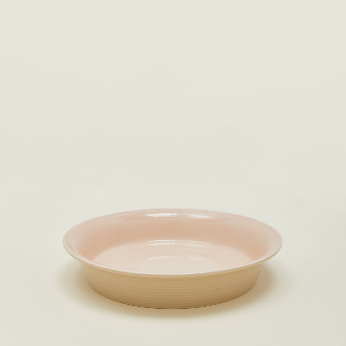 Essential pie dish in blush