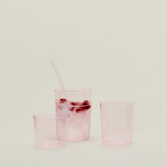 Essential Glassware, Set of 4 - Blush
