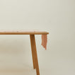 Essential blush runner on table