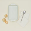 9x13 bakeware in bone with onions oven mitts and spoon
