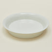 Close up view of Essential pie dish in bone