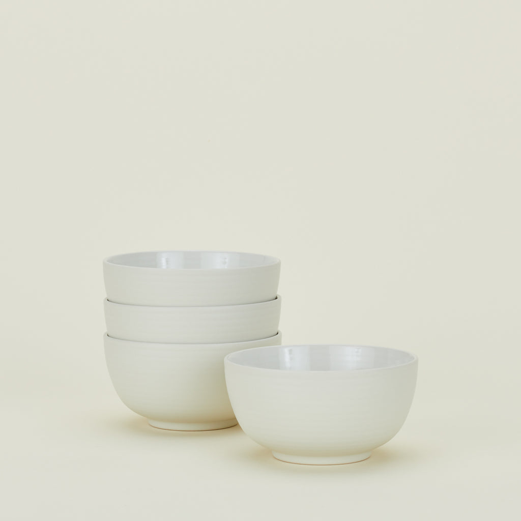 Essential Large Bowl, Set of 4 - Bone