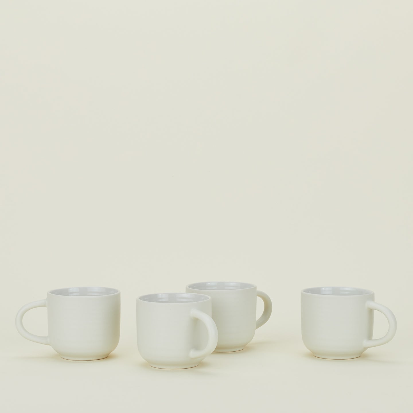 Essential Mug, Set of 4 - Bone