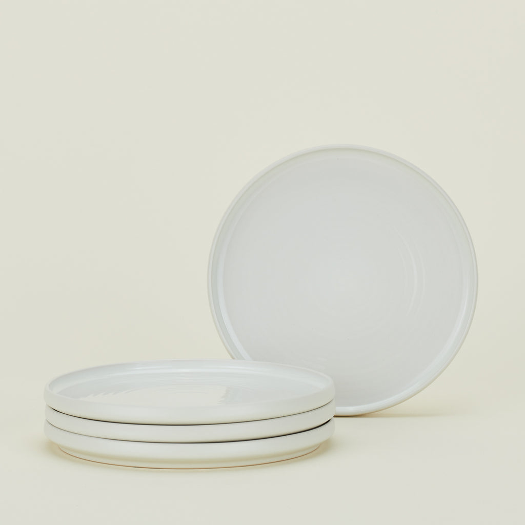 Essential Salad Plate, Set of 4 - Bone