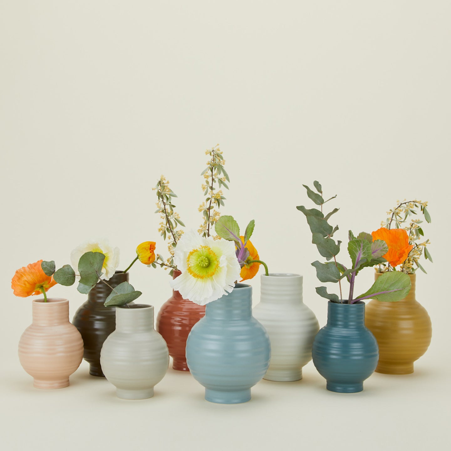 Essential Ceramic Vase - Large / Sky, image size:1440x1440