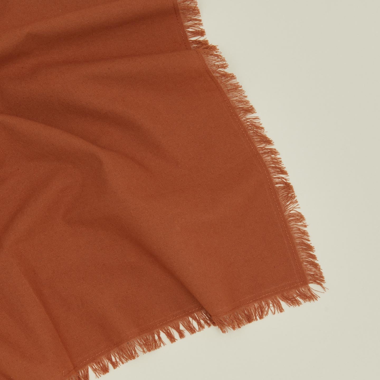 Essential dinner napkin in terracotta