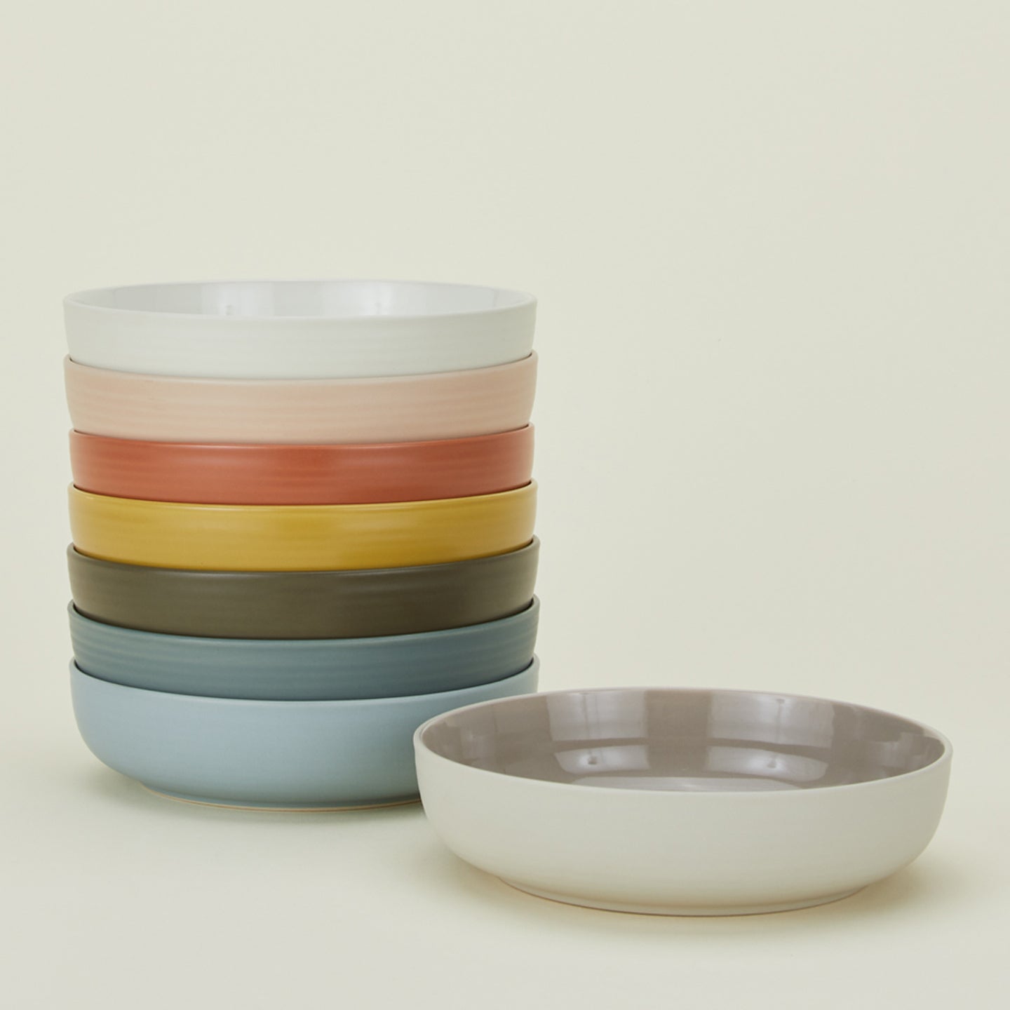 Essential Low Bowl, Set of 4 - Olive – Hawkins New York