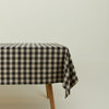 Essential Gingham Tablecloth - Light Grey/Black