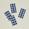 Essential Gingham Dinner Napkin, Set of 4 - Sky/Blue
