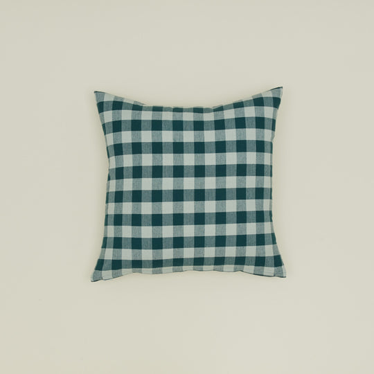 Essential Gingham 18x18 Pillow - Sky/Peacock