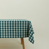 Essential Gingham Tablecloth - Sky/Peacock