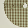 Essential Gingham Tree Skirt - Sage/Olive