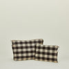 Essential Gingham Pouch - Light Grey/Black