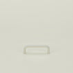 Small drawer pull in Ivory.