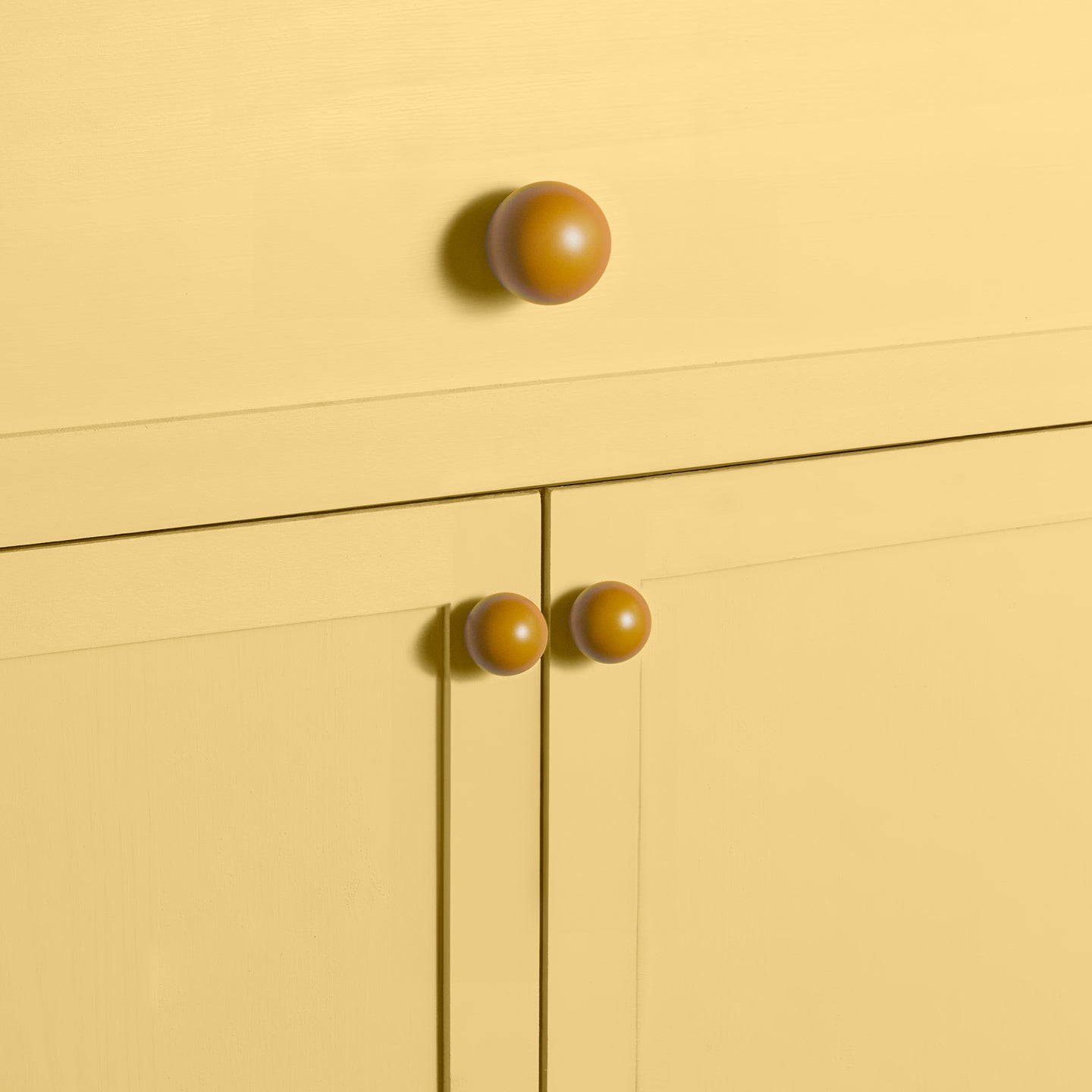 Essential Sphere Knob - Mustard 1.75" Essential Sphere Knob - Mustard 1.75"