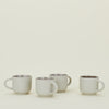 Essential Mug, Set of 4 - Light Grey