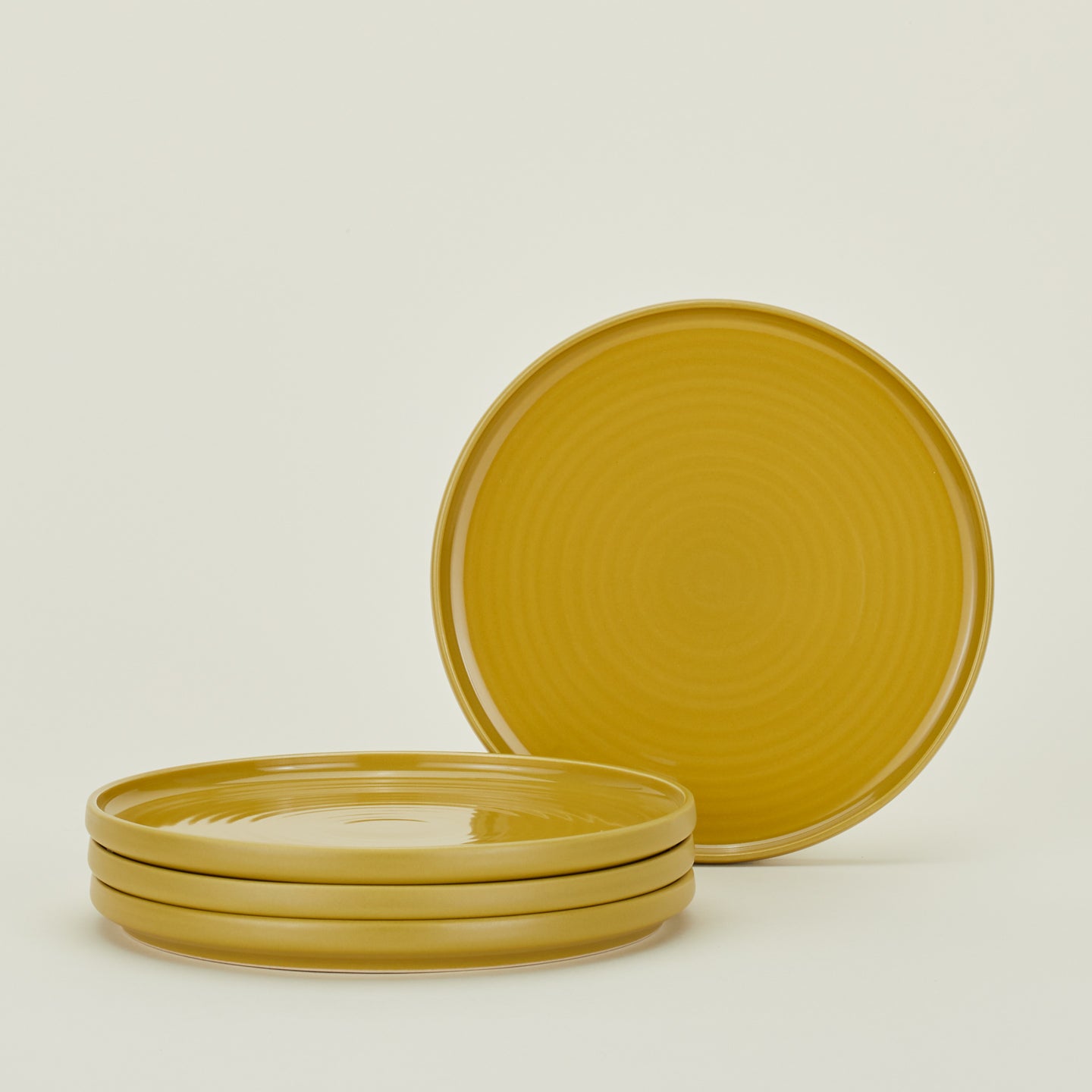 Essential Salad Plate Set of 4 Mustard Hawkins New York