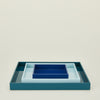 Essential Nested Trays, Set of 3 - Blue