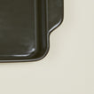 Close up view of 9" x 13" Essential bakeware in olive