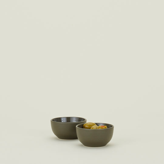 Essential Extra Small Bowl, Set of 2 - Olive