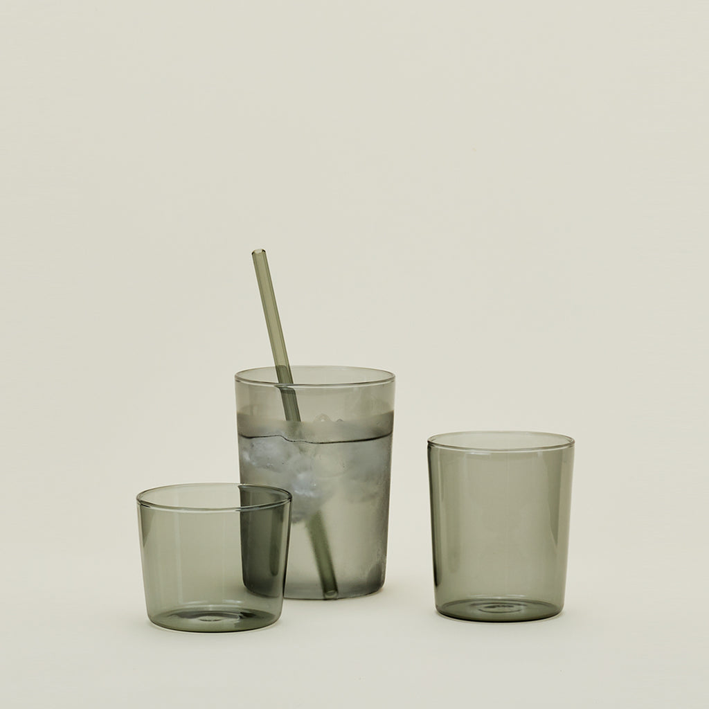 Essential Glassware, Set of 4 - Smoke