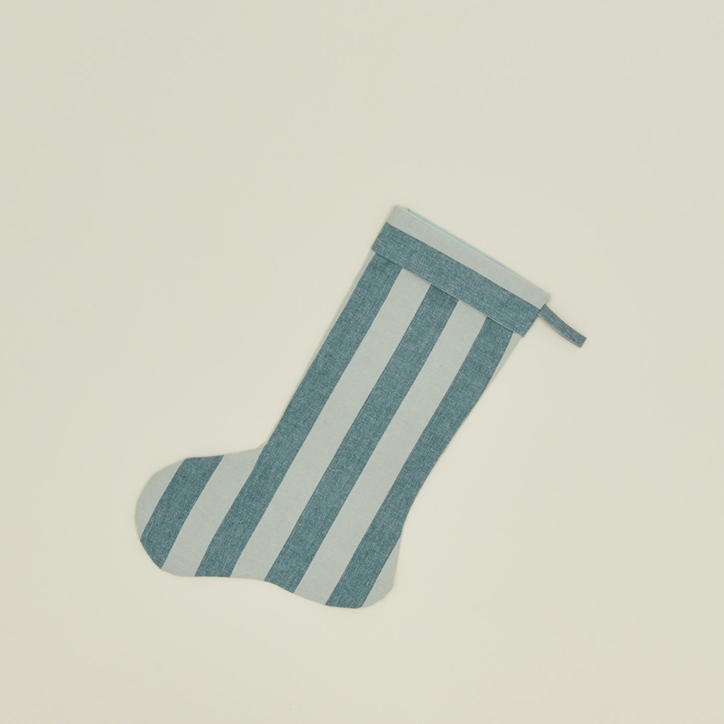 Essential Striped Stocking - Sky/Peacock