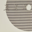 Essential Striped Tree Skirt - Light Grey/Dark Grey