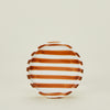 Striped Mini Plate - Brown