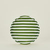 Striped Side Plate - Olive