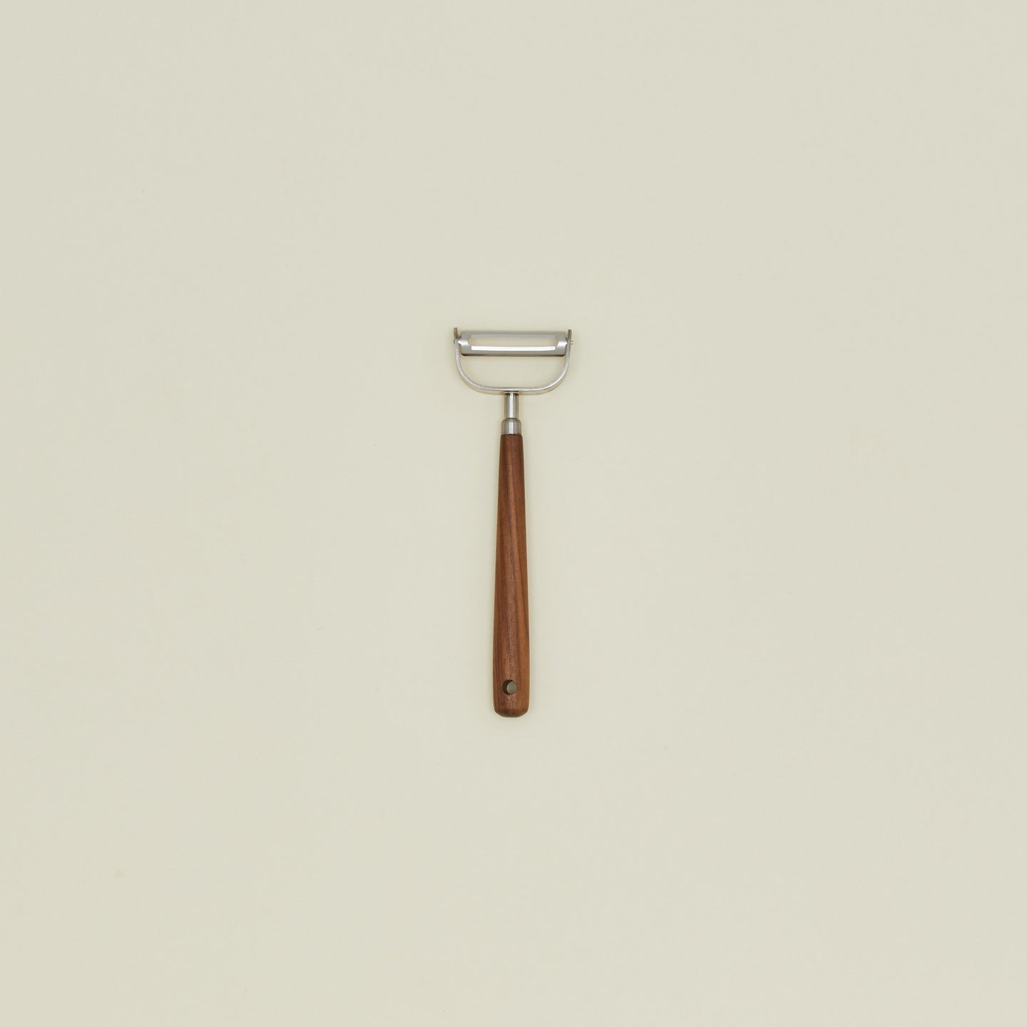 Walnut handled vegetable peeler