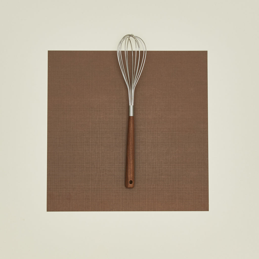 Walnut-Handled Whisk