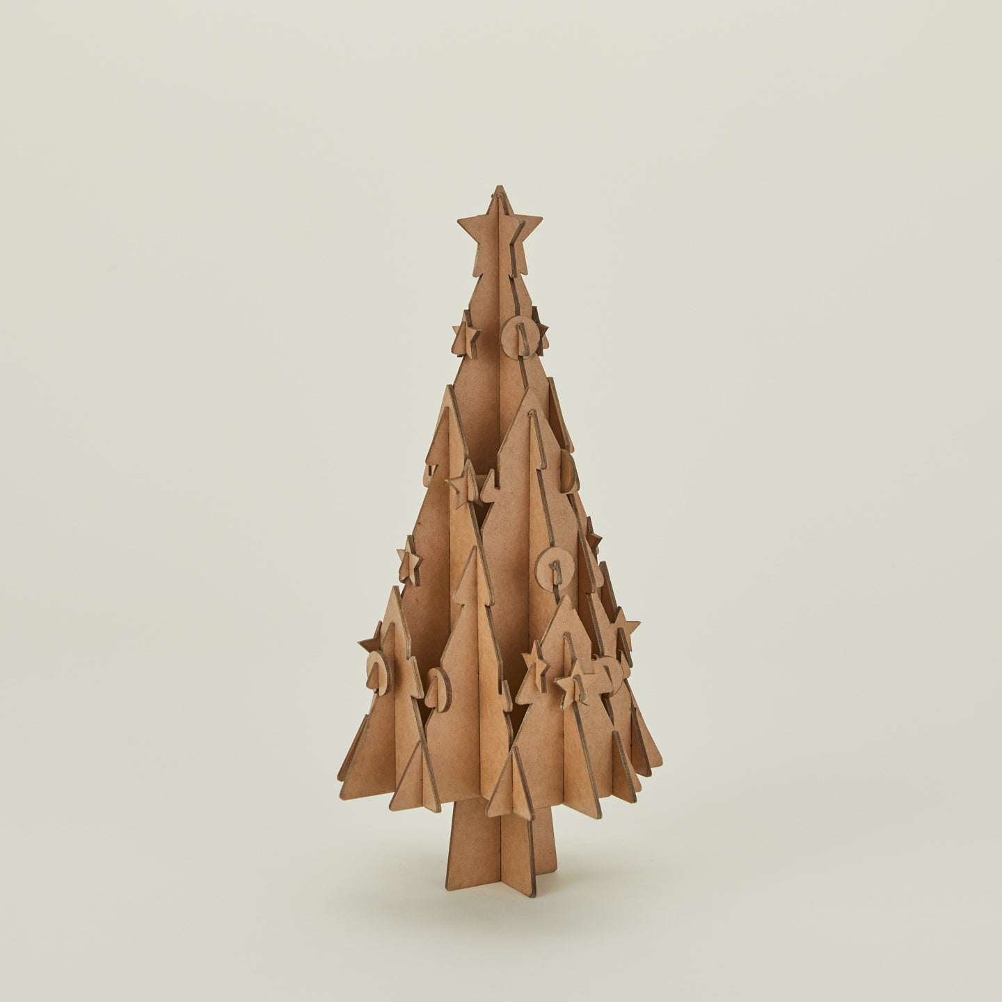 Fog linen papercraft holiday tree