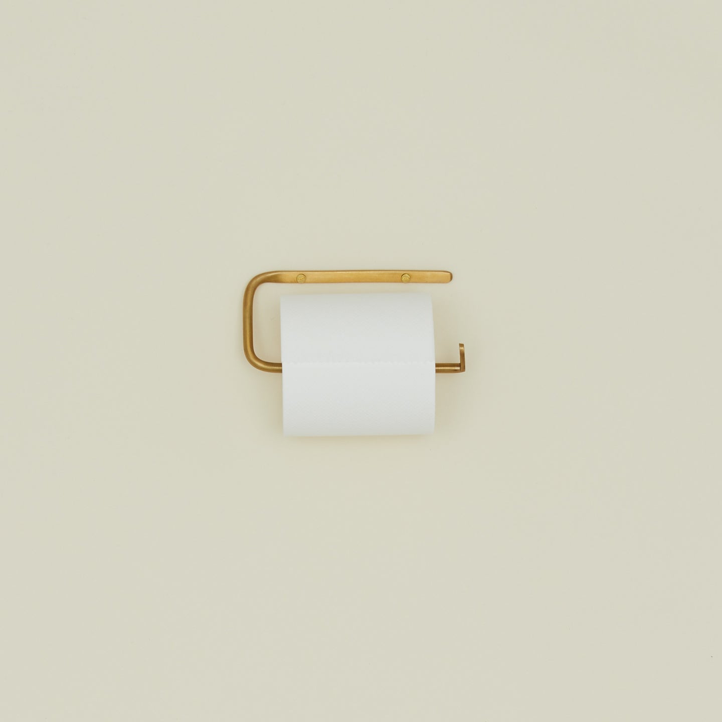 Fog Linen brass toilet paper