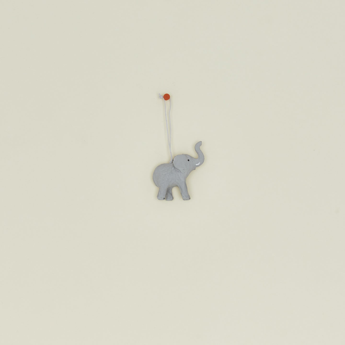 Elephant Paper Mache Ornament
